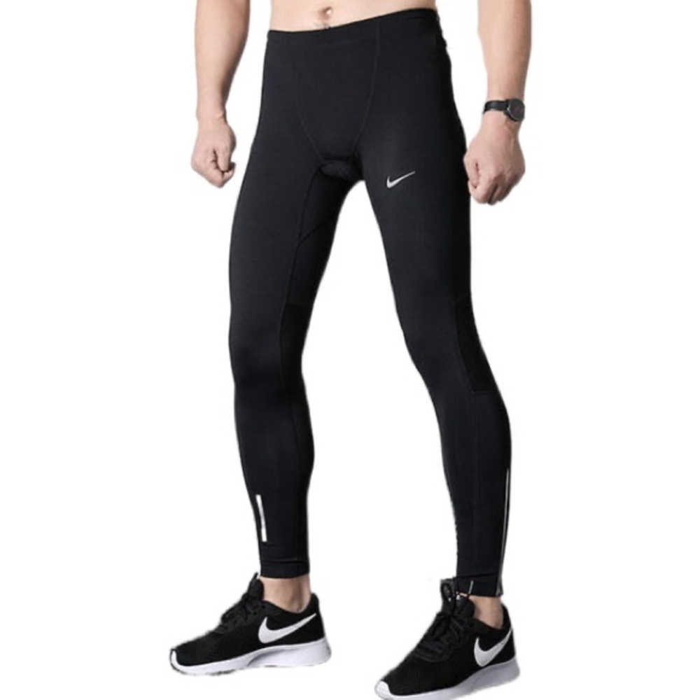 Nike Tech Tight Leggings Black- Mens Large